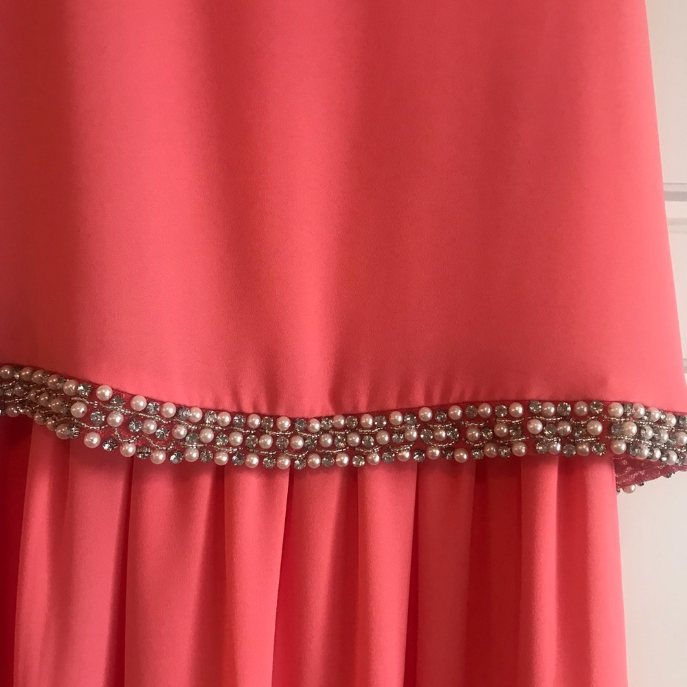 Pink Francesca’s dress with pearl beading - Picture 3 of 5